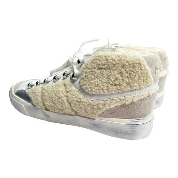 MARC FISHER LTD Merin Distressed High Top Sneakers - Picture 5 of 10